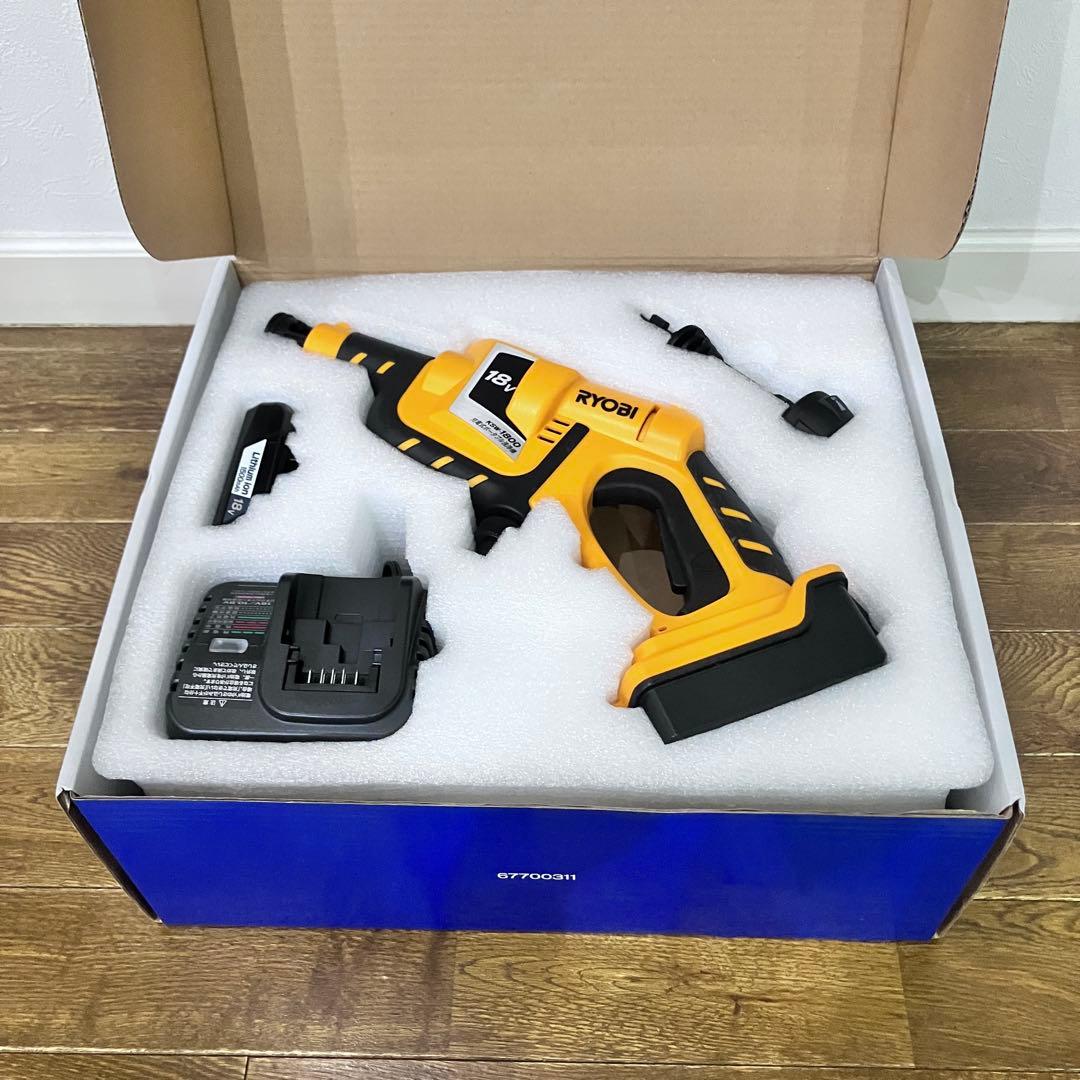 【極美品】 RYOBI 高圧洗浄機 KSW-1800L1 本体