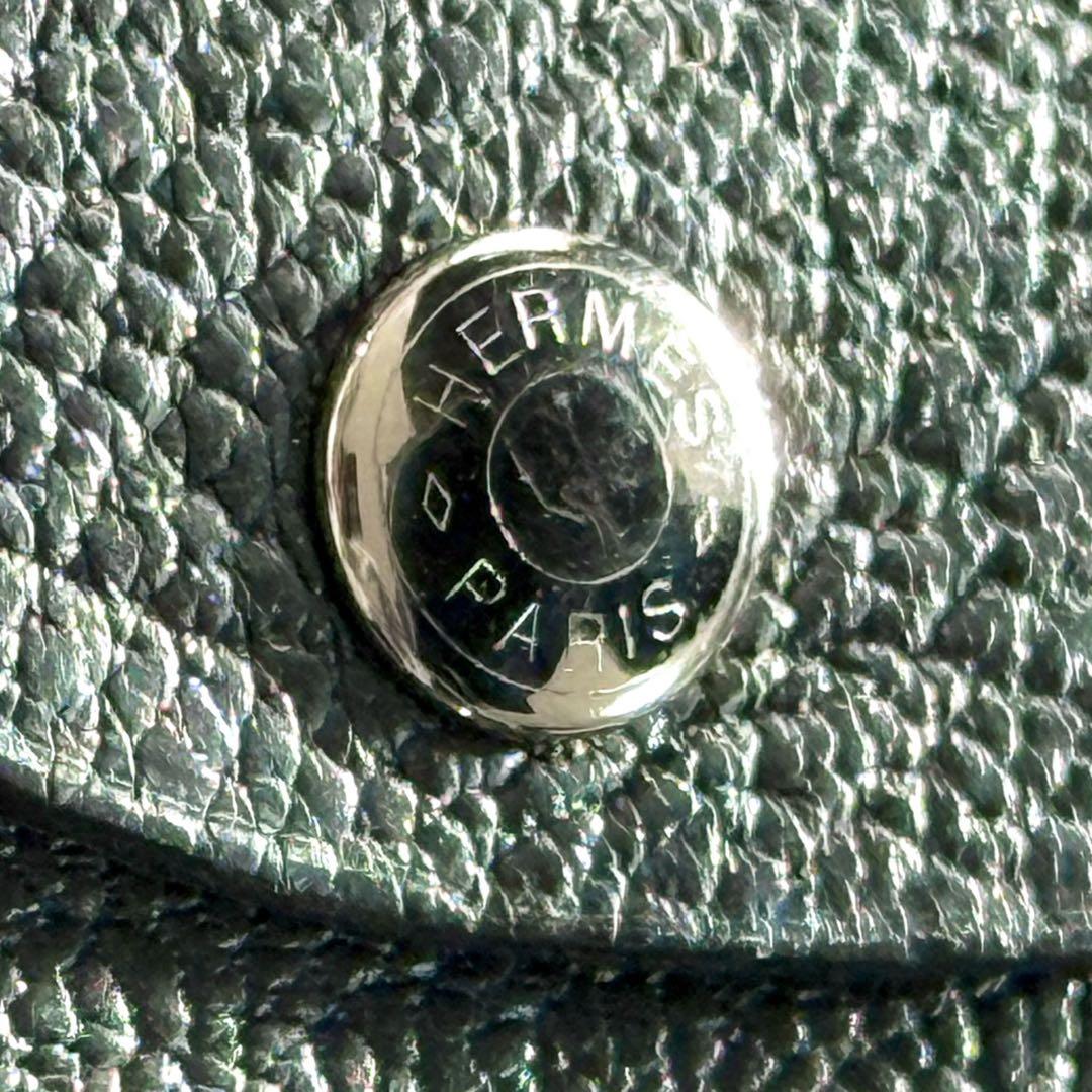 一点物　エルメス　カルヴィ デュオ ケース カードケース　送料無料