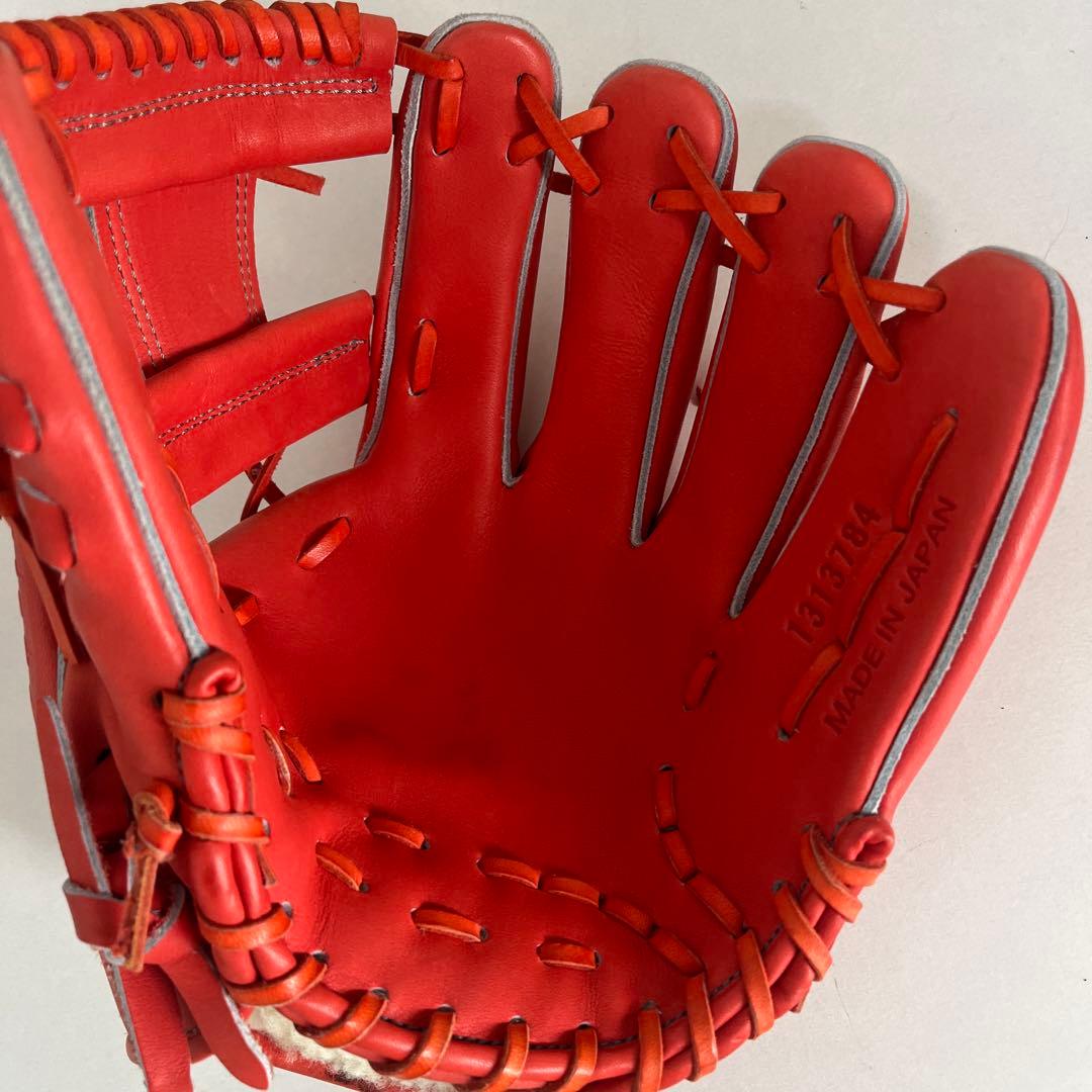 Under Armour アンダーアーマー硬式グローブ 赤オレンジ