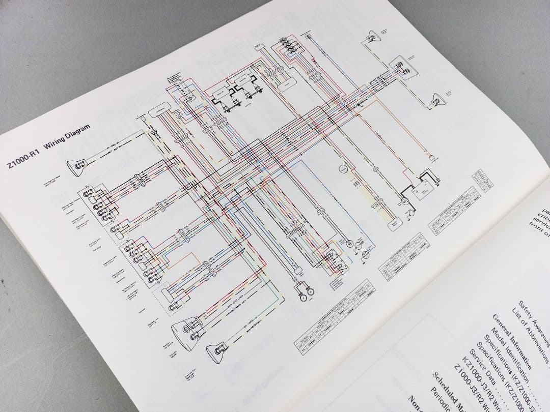 Kawasaki KZ1000 KZ1100 サービスマニュアル