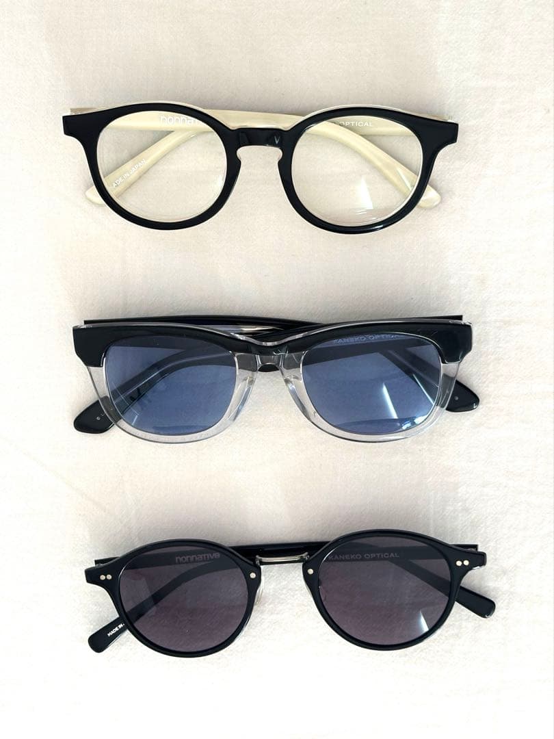 nonnative KANEKO OPTICAL 金子眼鏡 3点セット