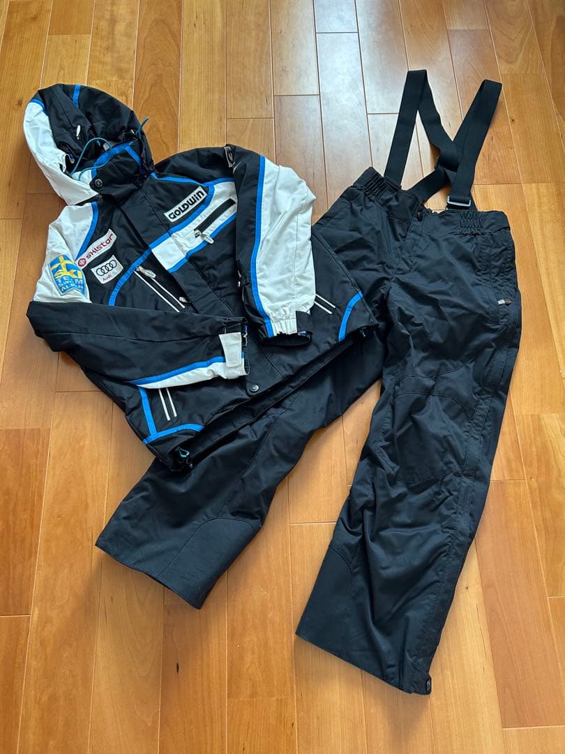 スウェーデン代表モデル★ GOLDWIN サイドフルオープン スキーウェア140