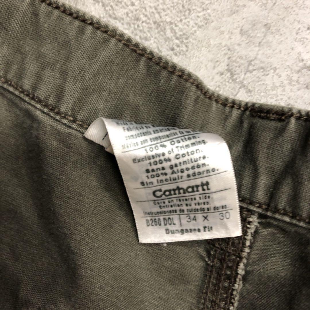 カーハート　カーゴパンツ　大人気　36インチ　ビックシルエット　ビンテージ