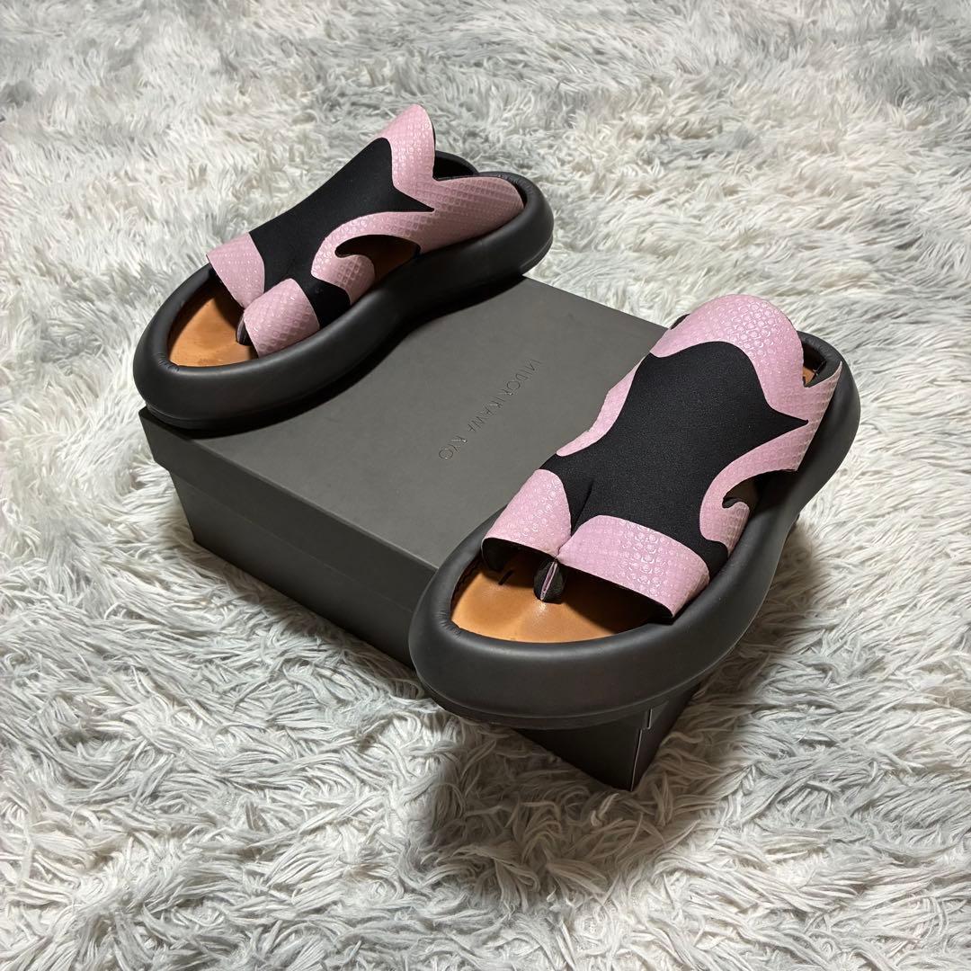 【美品】MIDORIKAWA RYO 忍者サンダル 淡パープル