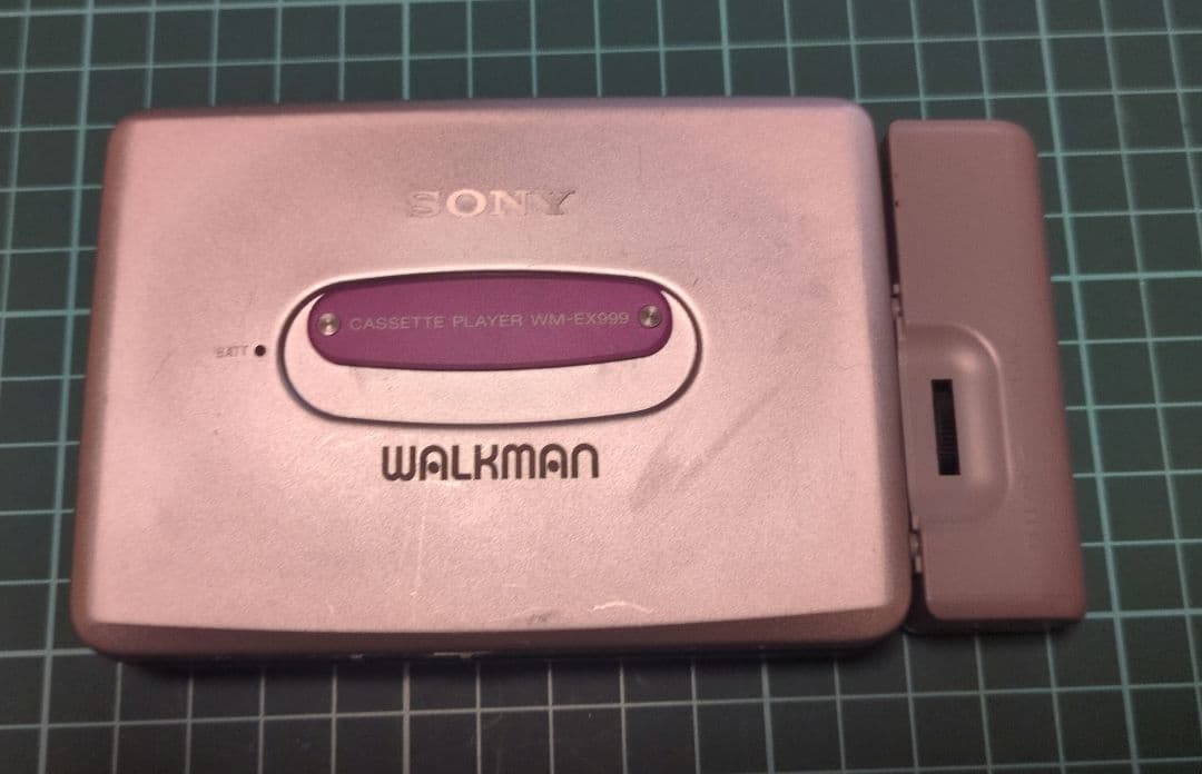 SONY WALKMAN WM-EX999 パープル　バッテリーボックス付属