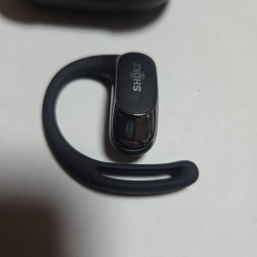 SHOKZ OPENFIT AIR 骨伝導イヤホン ブラック