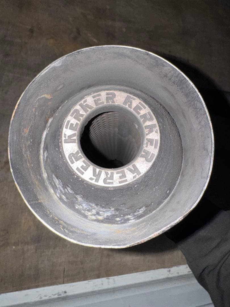 ゼファー1100 KERKER製メガホンマフラー　ZEPHYR1100 RS