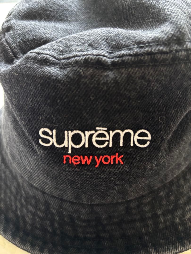 帽子 lil-gufdss Supreme Denim Crusher M/L