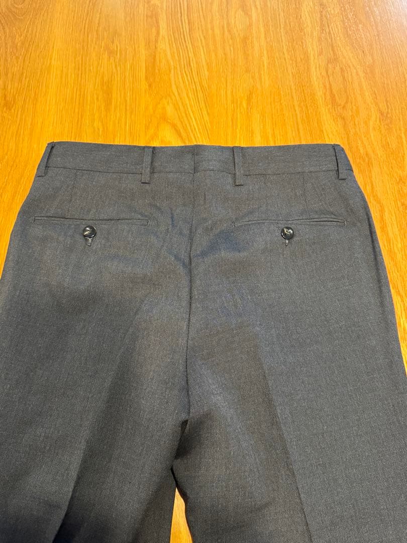 (美品)GERMANO/Beams別注 ストレッチ 1プリーツ スラックス