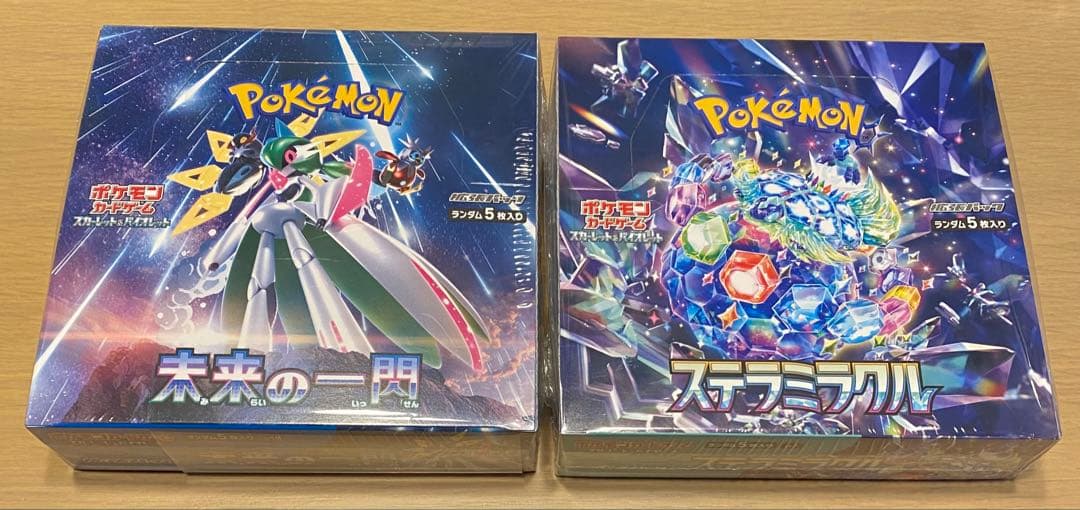 M*a様 ポケモンカードゲーム 未来の一閃 ステラミラクル シュリンク付き未開封