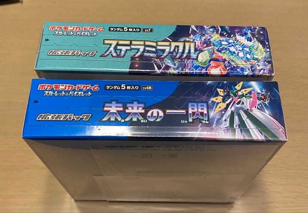 M*a様 ポケモンカードゲーム 未来の一閃 ステラミラクル シュリンク付き未開封