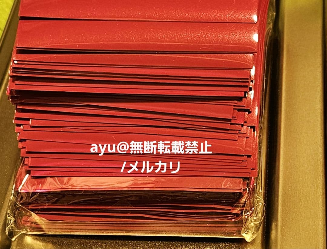 プレミア品★ 新品120枚 オシリスレッド スリーブ プロテクター 遊戯王　希少