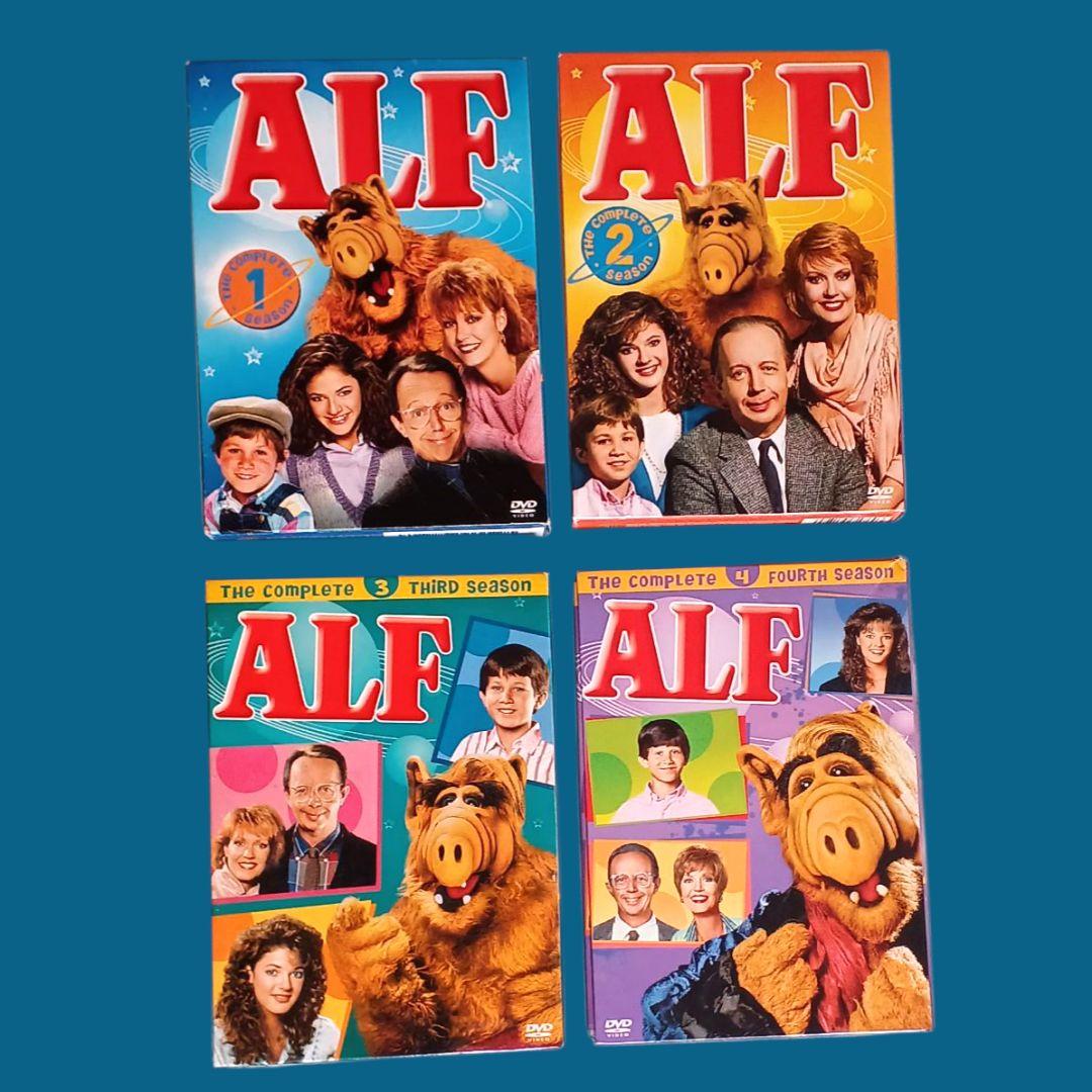 【のぎ様購入】　ALF　アルフ DVD 日本語版 全4巻 8枚セット