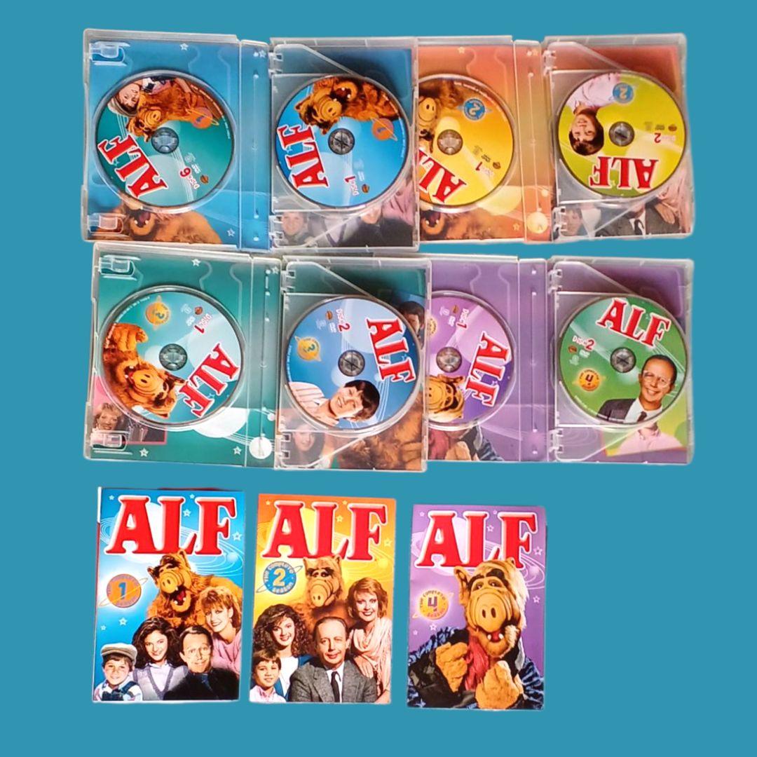 【のぎ様購入】　ALF　アルフ DVD 日本語版 全4巻 8枚セット