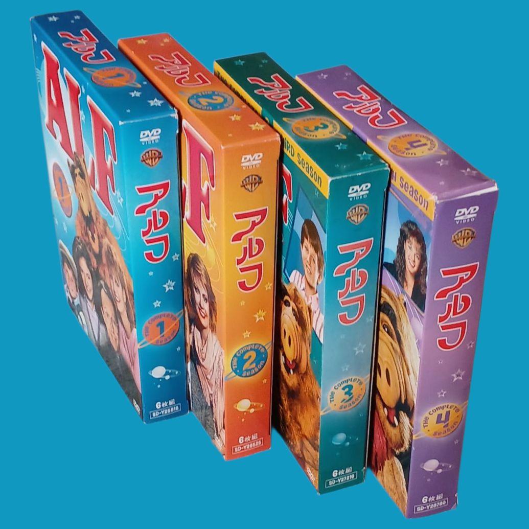 【のぎ様購入】　ALF　アルフ DVD 日本語版 全4巻 8枚セット