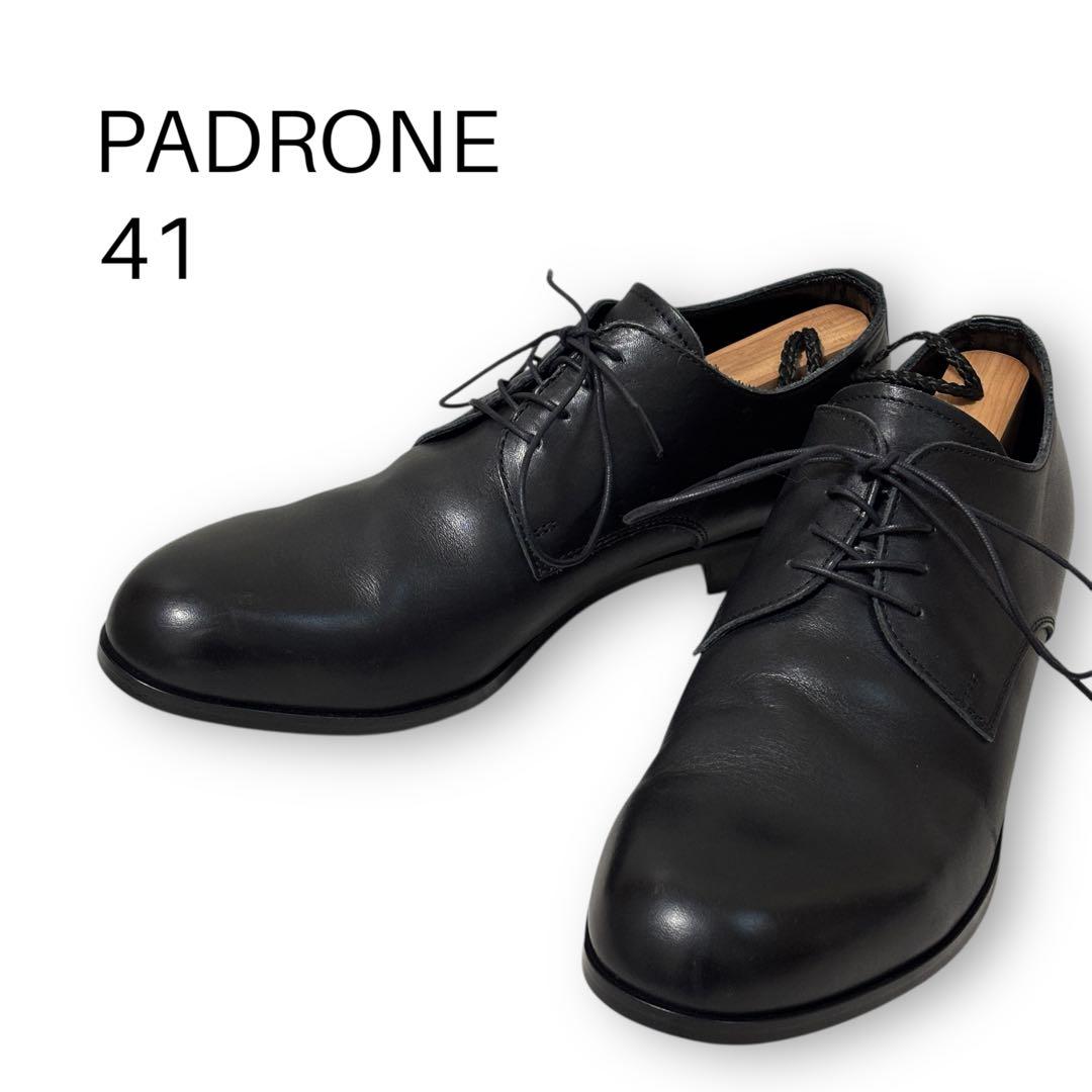 【極美品】PADRONE パドローネ　ダービシューズ　JACK ジャック　41