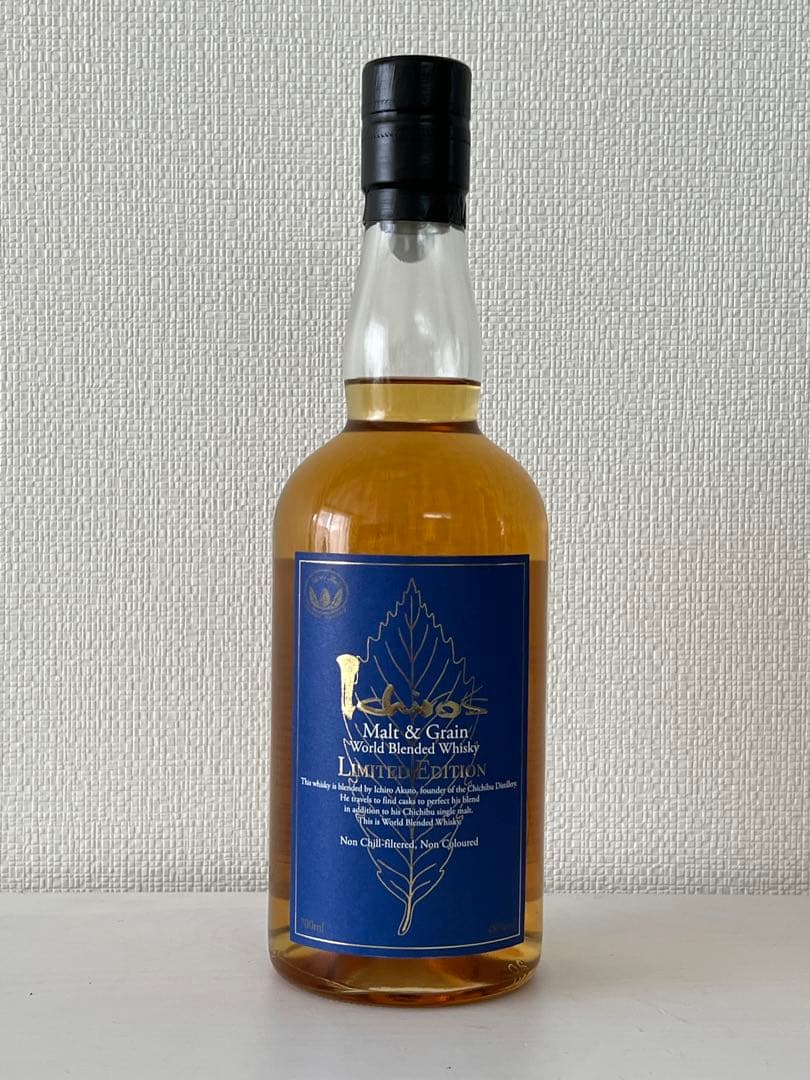 イチローズモルト&グレーンワールドブレンデッド リミテッドエディション青ラベル
