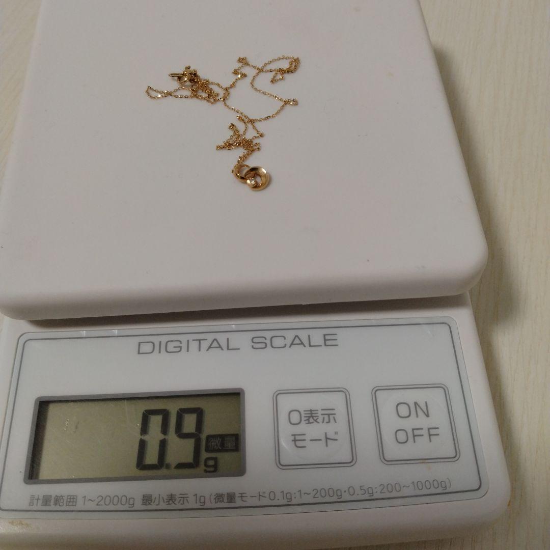 スタージュエリー ダブルムーンK10ネックレス