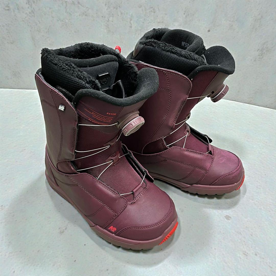 【ほぼ未使用】K2 Haven スノーボードブーツ 25cm BOA レディース