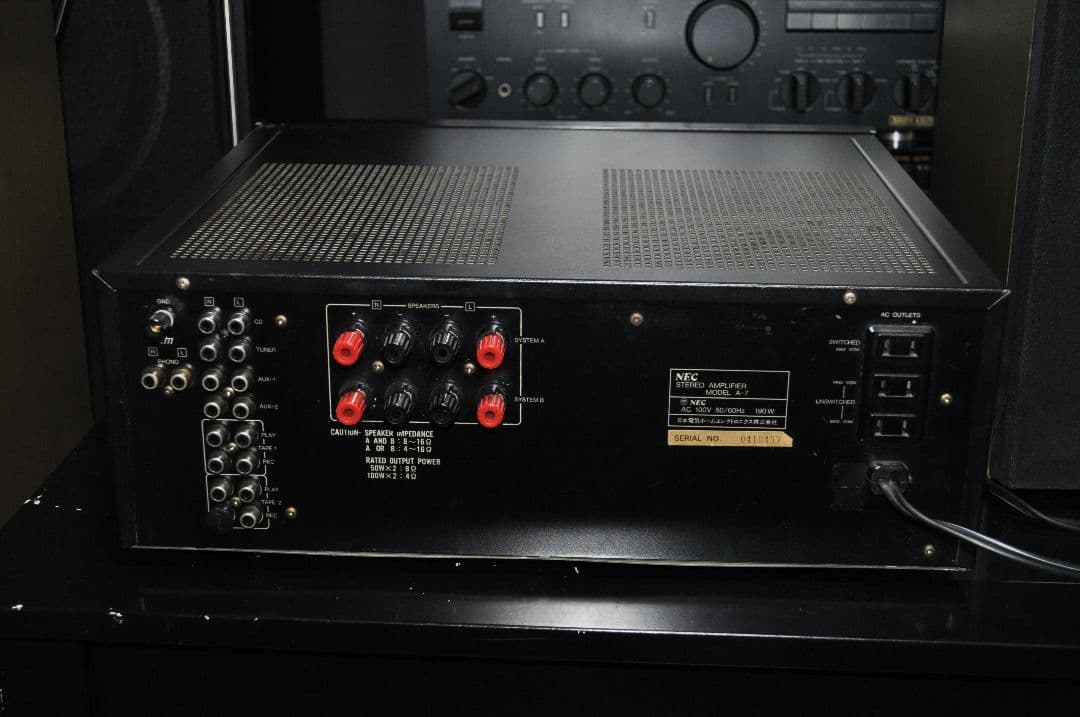 NEC A-7 プリメインアンプ 動作訳あり品 お値下げ可