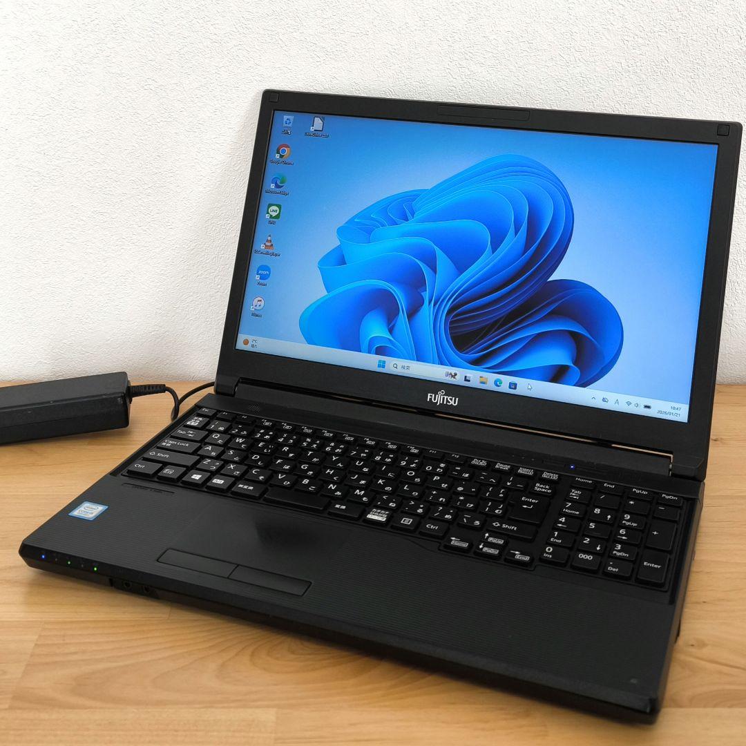 SSD512GB│大画面ノートパソコン i5第8世代 Windows11│DVD