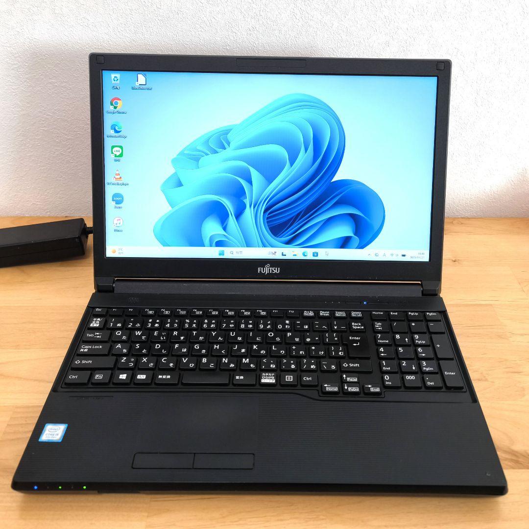 SSD512GB│大画面ノートパソコン i5第8世代 Windows11│DVD