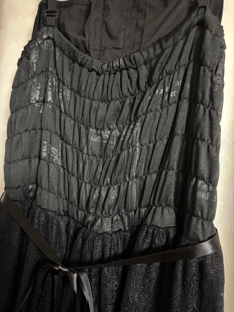 h.NAOTO BLOOD ホルターネックキャミソールワンピース