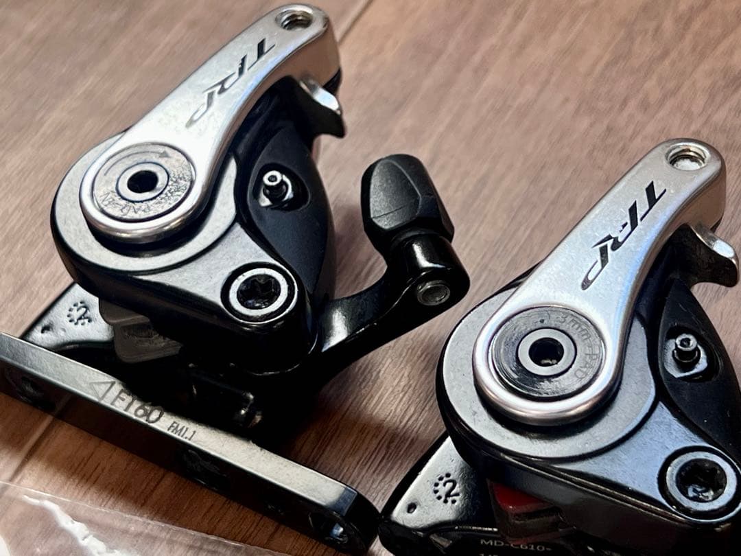 TRP SPYRE MD-C610 両面駆動機械式ディスクブレーキ 前後セット