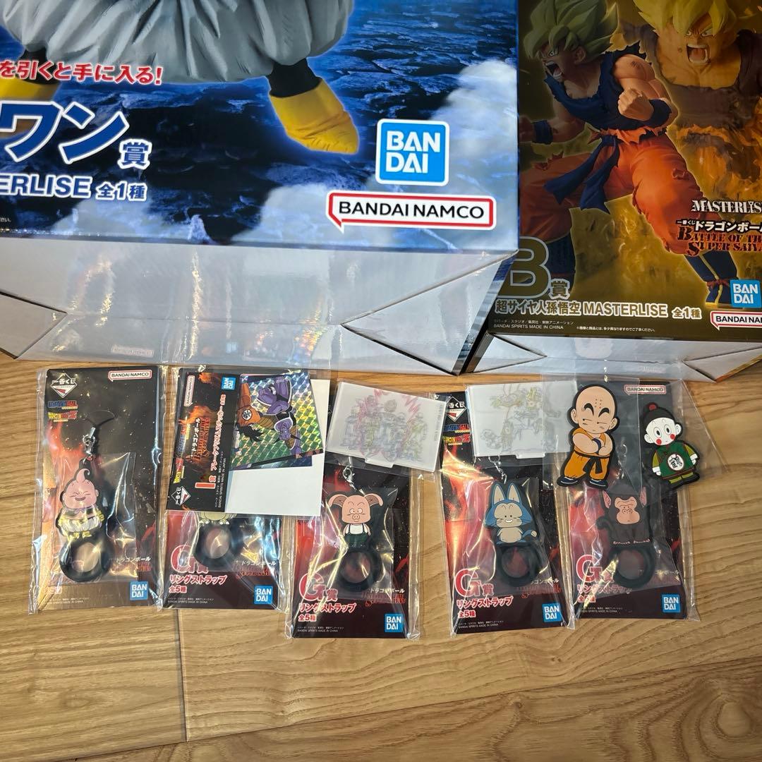 ドラゴンボール一番くじ　ラストワン魔人ブウ、B賞悟空、副賞付き