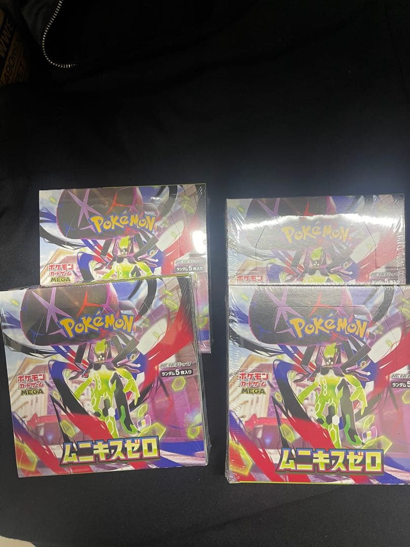 ポケモンカードゲーム ムニキスゼロ 4Boxx