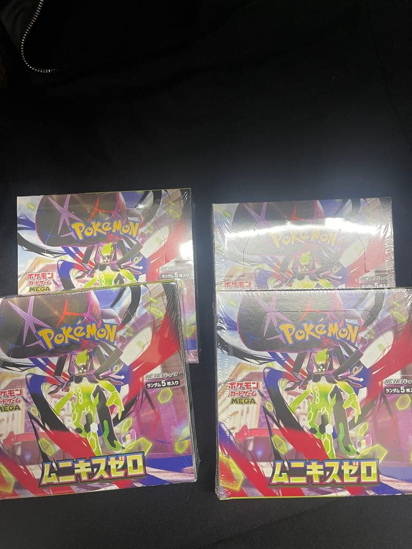 ポケモンカードゲーム ムニキスゼロ 4Boxx