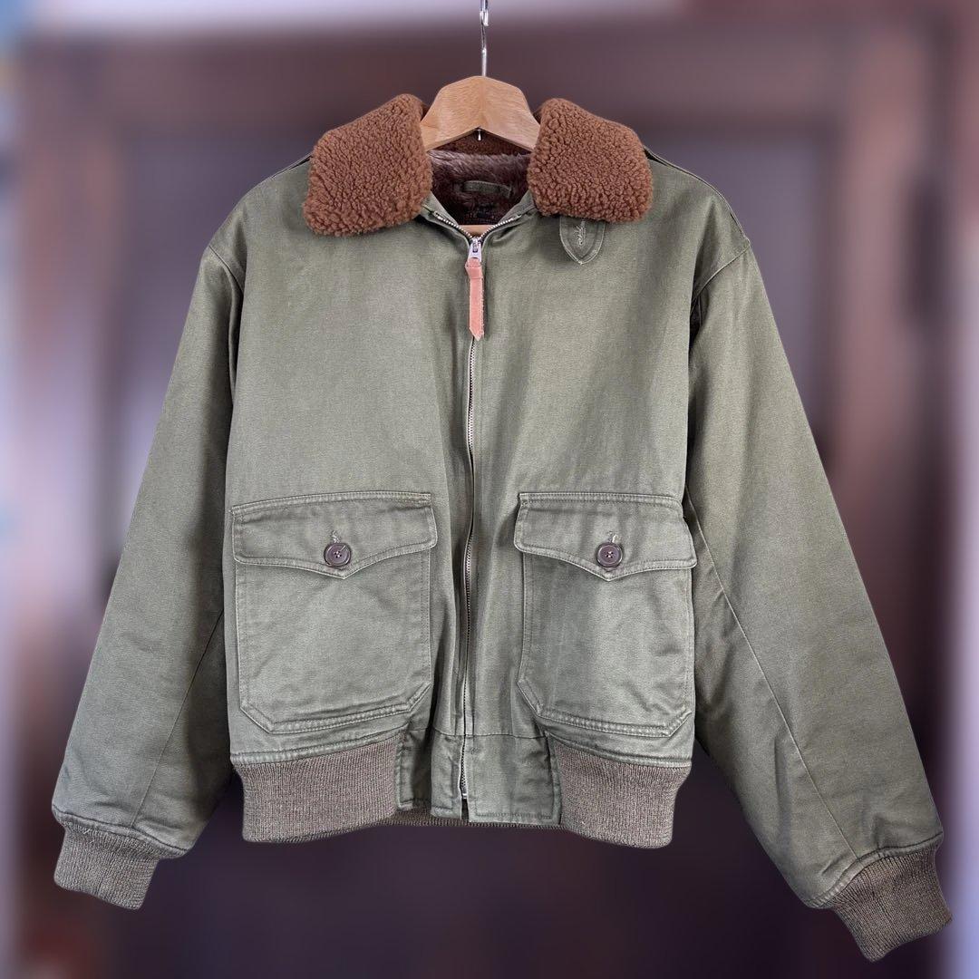 B-10 ARMY AIR FORCE ミリタリージャケット オリーブグリーン