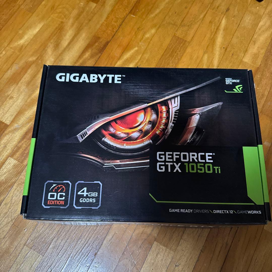 グラフィックボード・グラボ・ビデオカード GIGABYTE GTX 1050 Ti OC EDITION 4GB