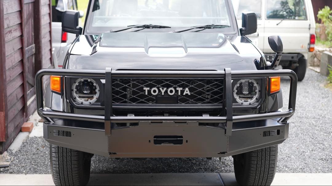 ウインチバンパー　再再販GDJ76 ランドクルーザー70 ARB