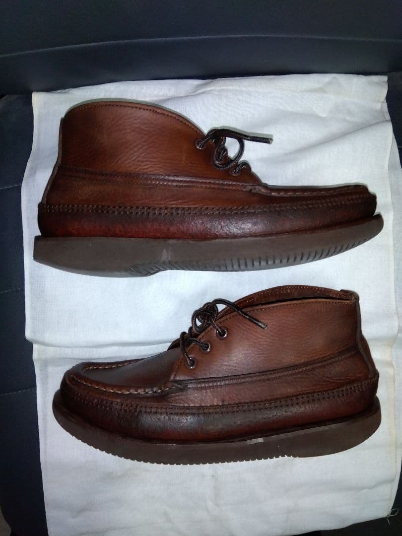 ラッセルモカシン希少サイズ6.5D