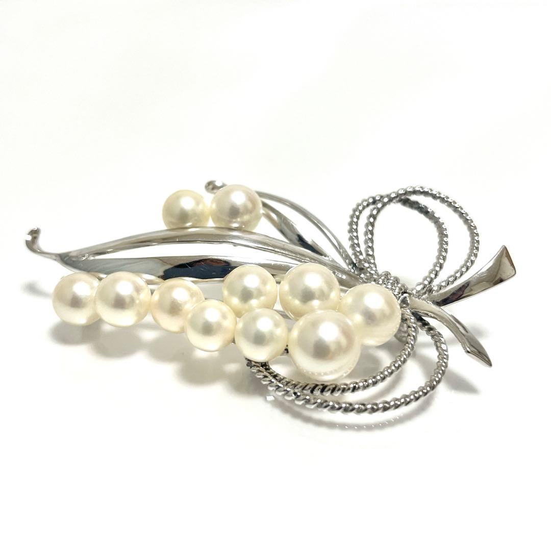 超希少✨皇室御用達 ミキモト アコヤ真珠 パール ブローチ コサージュ ブーケ