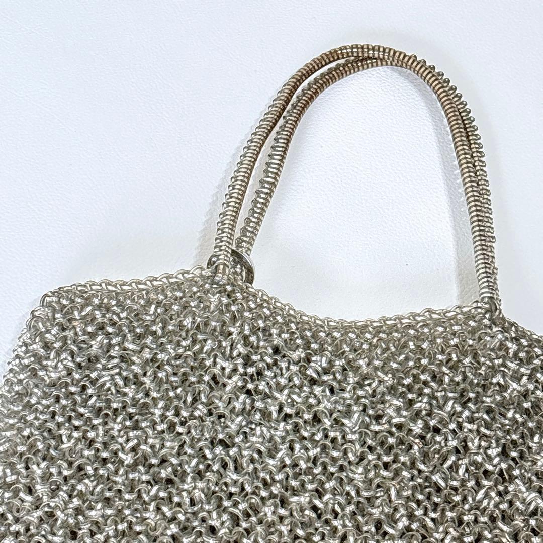 ANTEPRIMA アンテプリマ　ワイヤーバッグラージ シルバー　チェーン