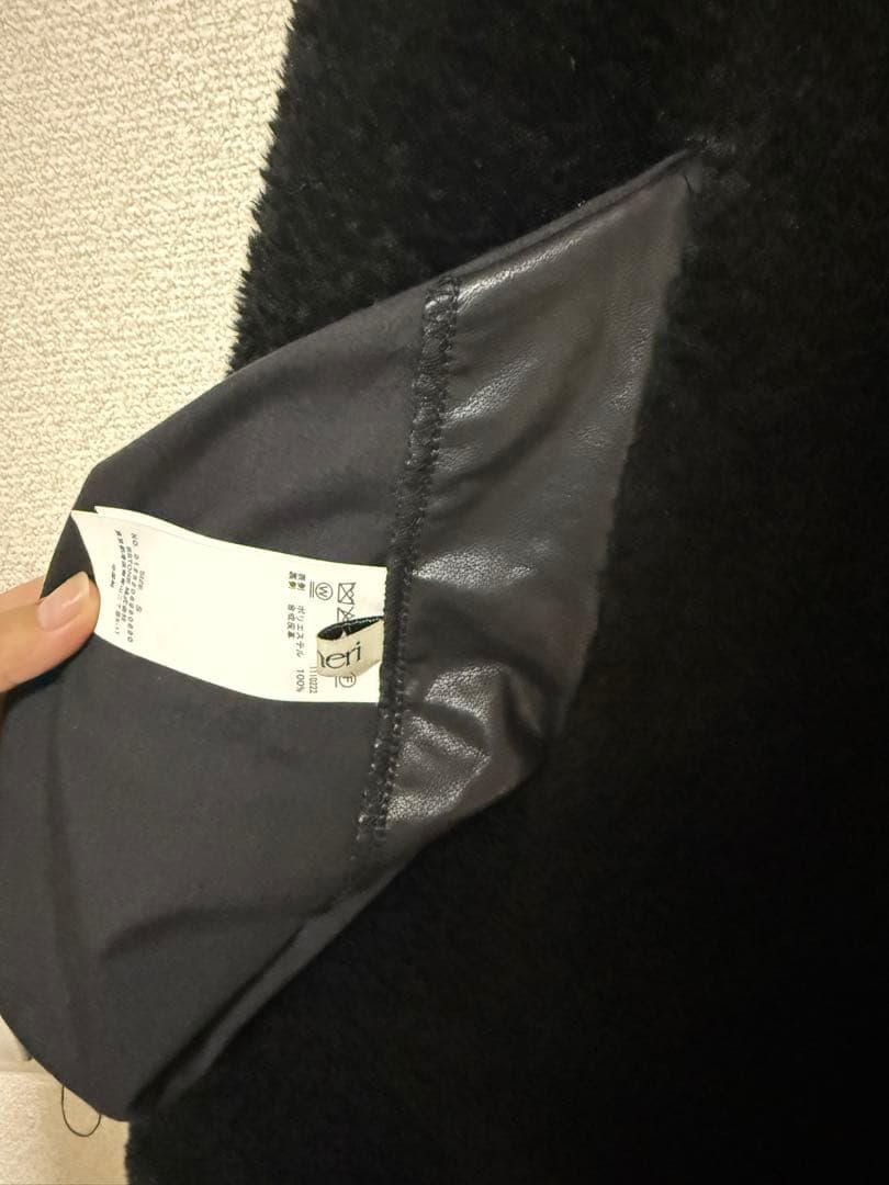 トップス BOA V NECK REVERSIBLE PEPLUM VEST