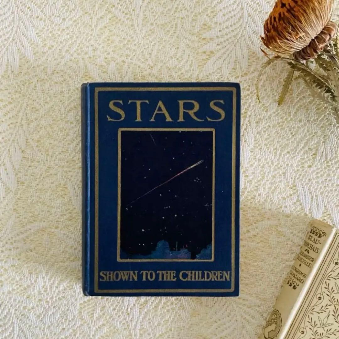 洋書　古書　アンティーク　Stars　イギリスの星図鑑　天文学　惑星　星座