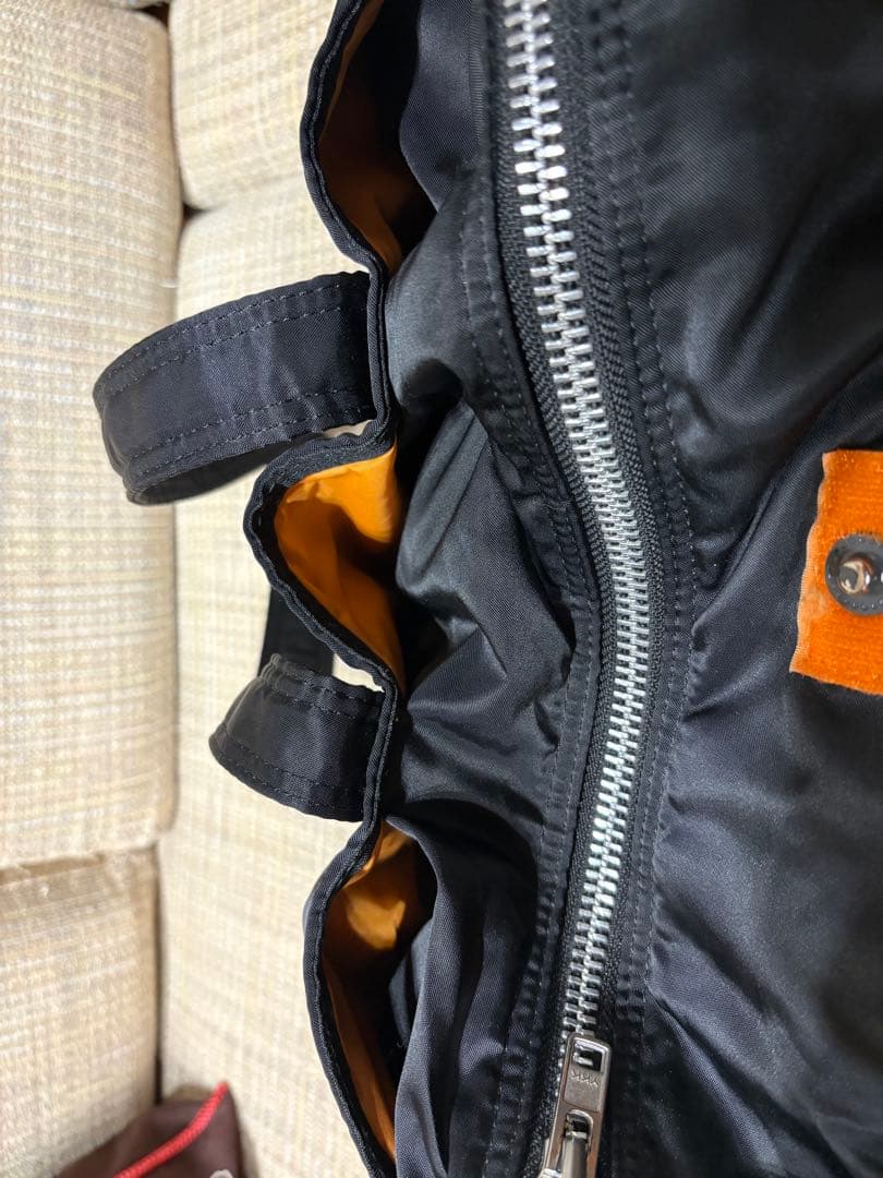 PORTER ブラック ドラムバッグS　タンカー　ボストンバッグ　ハンドバッグ