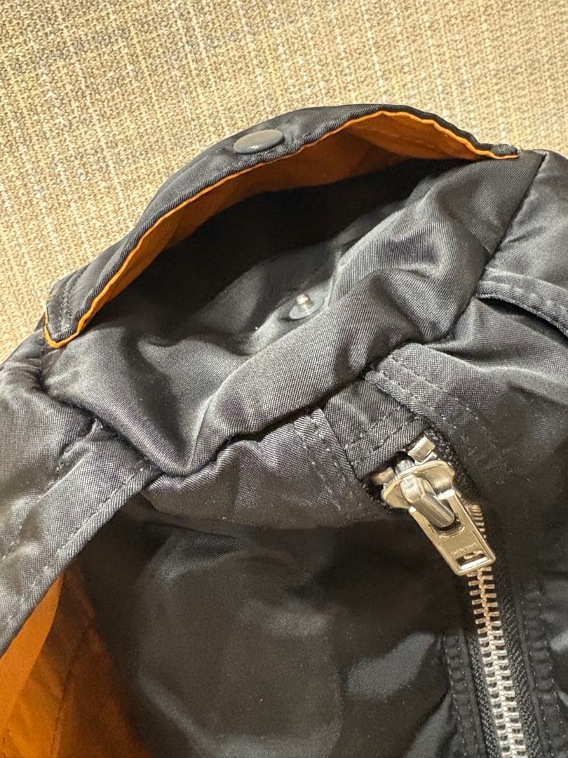 PORTER ブラック ドラムバッグS　タンカー　ボストンバッグ　ハンドバッグ