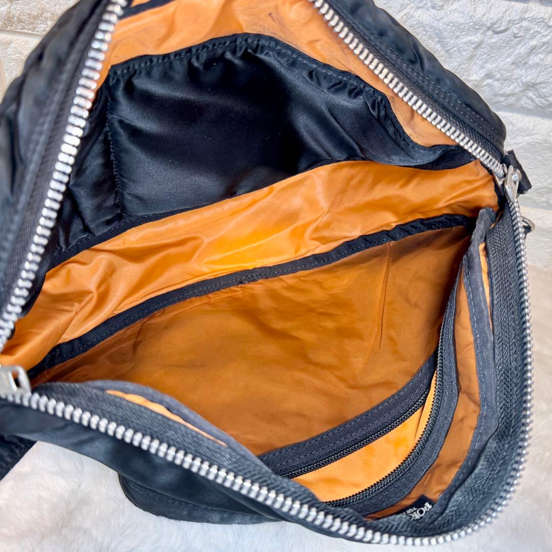 PORTER ポーター タンカー ショルダーバッグ ハーフムーン ブラック