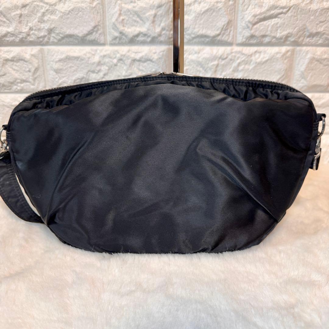 PORTER ポーター タンカー ショルダーバッグ ハーフムーン ブラック