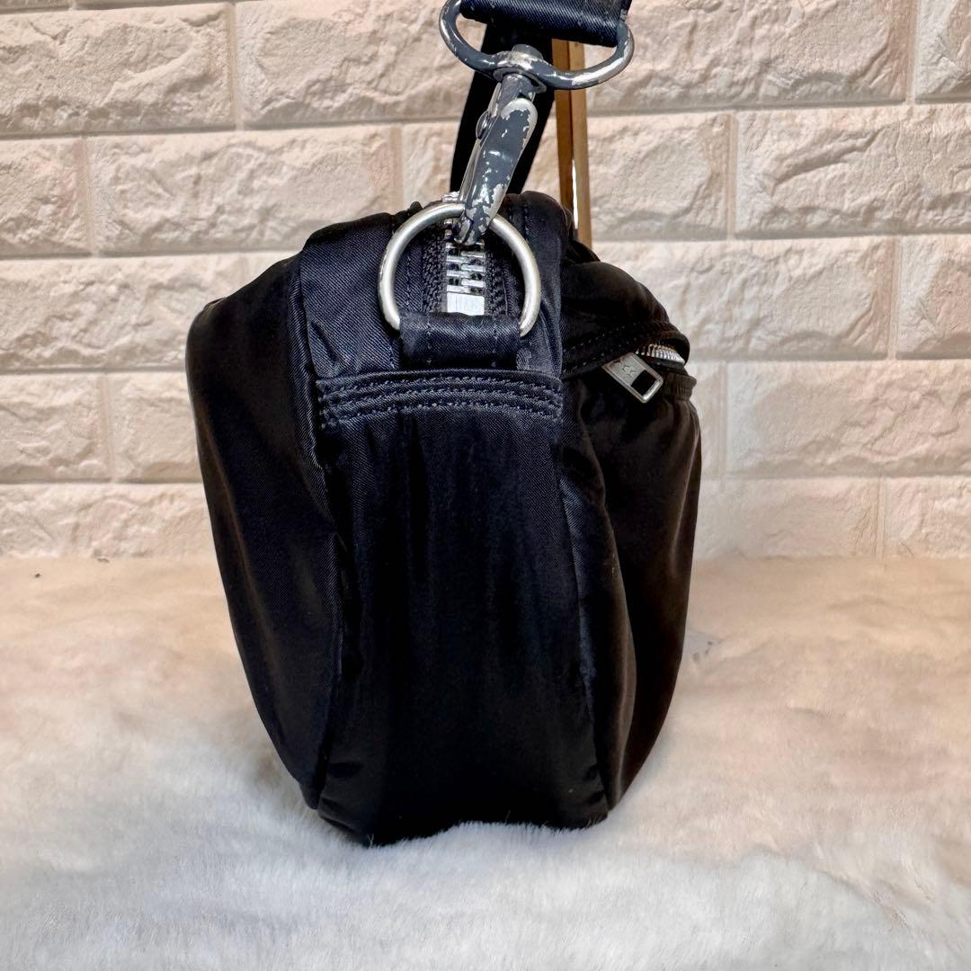 PORTER ポーター タンカー ショルダーバッグ ハーフムーン ブラック