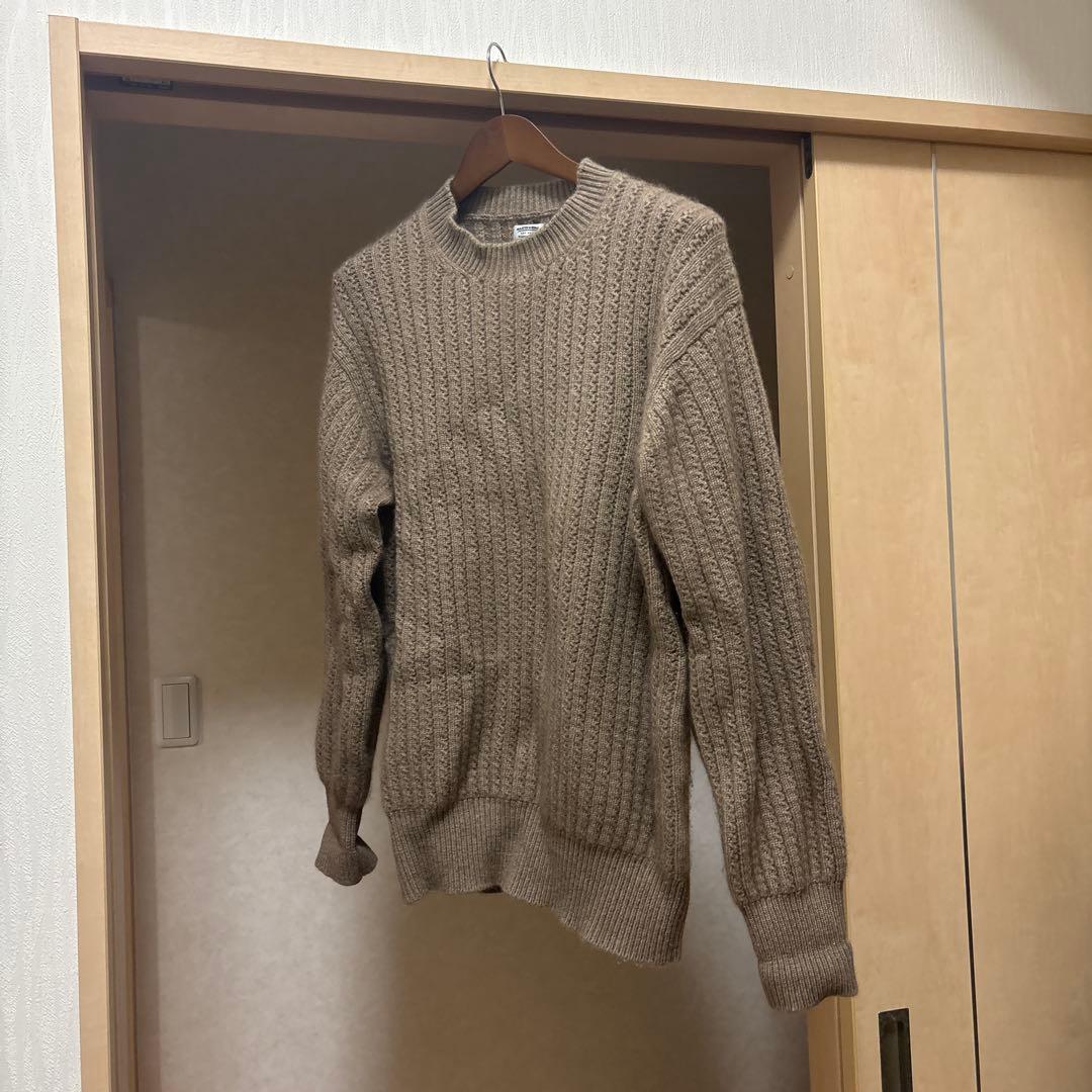 MAATEE&SONS 振り柄 カシミアセーター　ニット