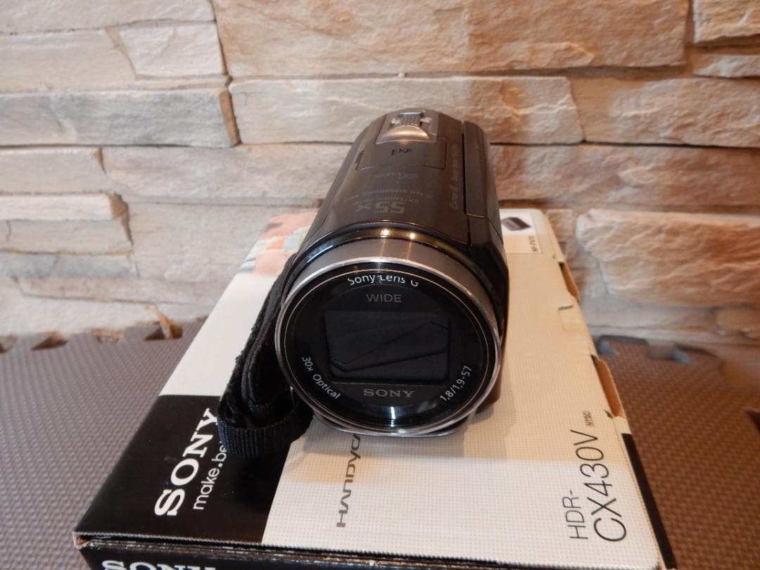 SONY ビデオカメラ Handycam HDR-CX430V