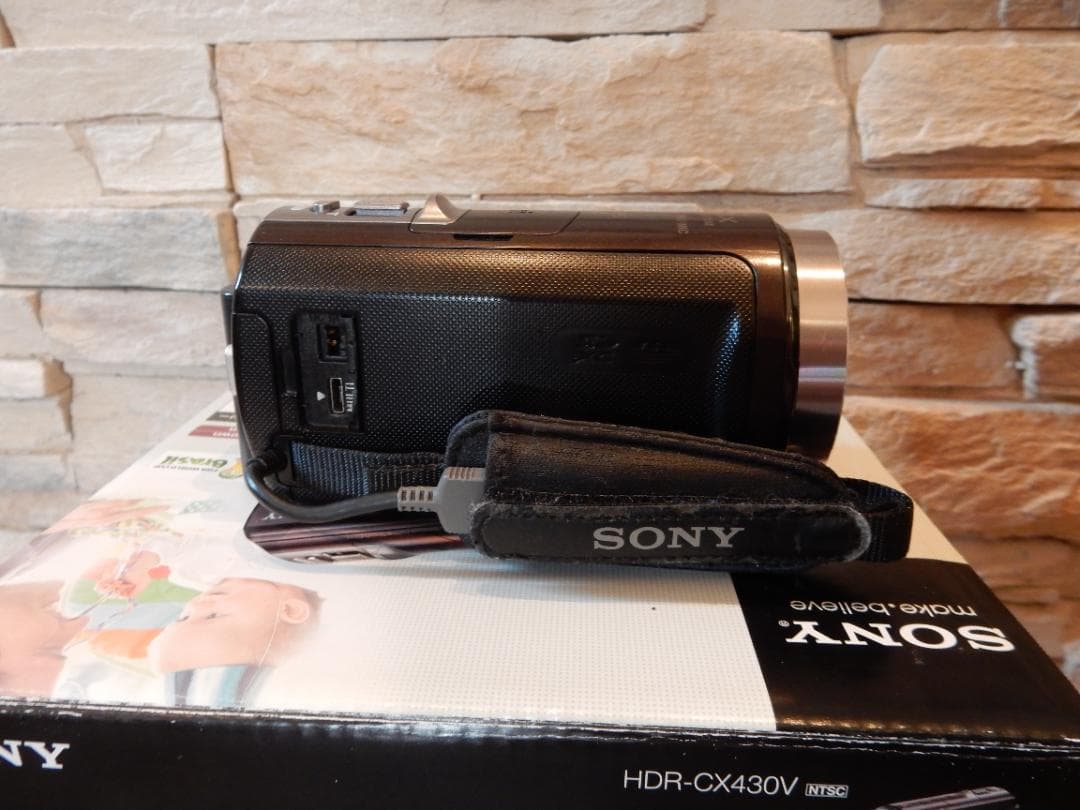 SONY ビデオカメラ Handycam HDR-CX430V