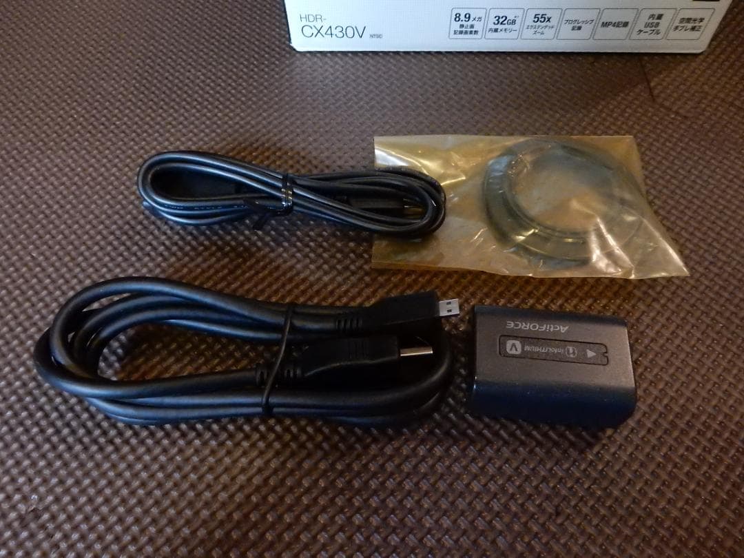 SONY ビデオカメラ Handycam HDR-CX430V