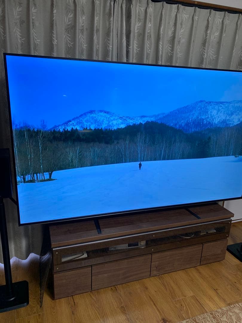 TEES 85v型液晶テレビ　fire tv stick HD付き※引取or輸送