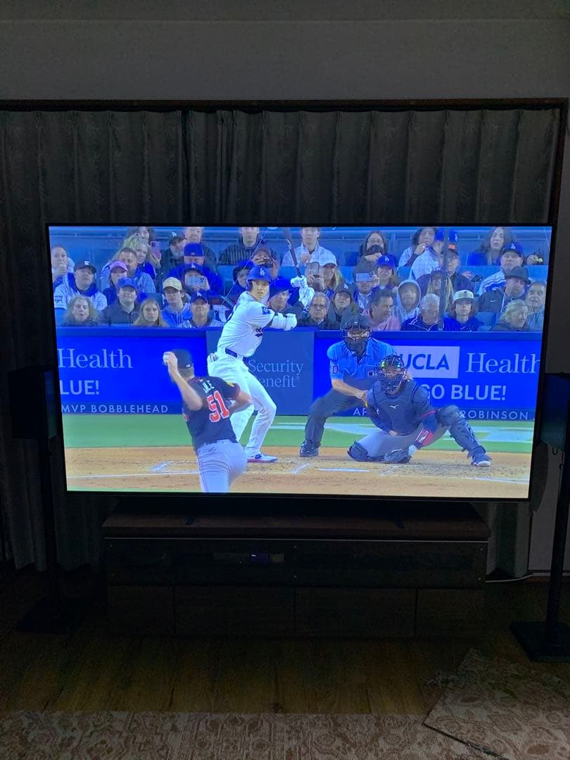 TEES 85v型液晶テレビ　fire tv stick HD付き※引取or輸送